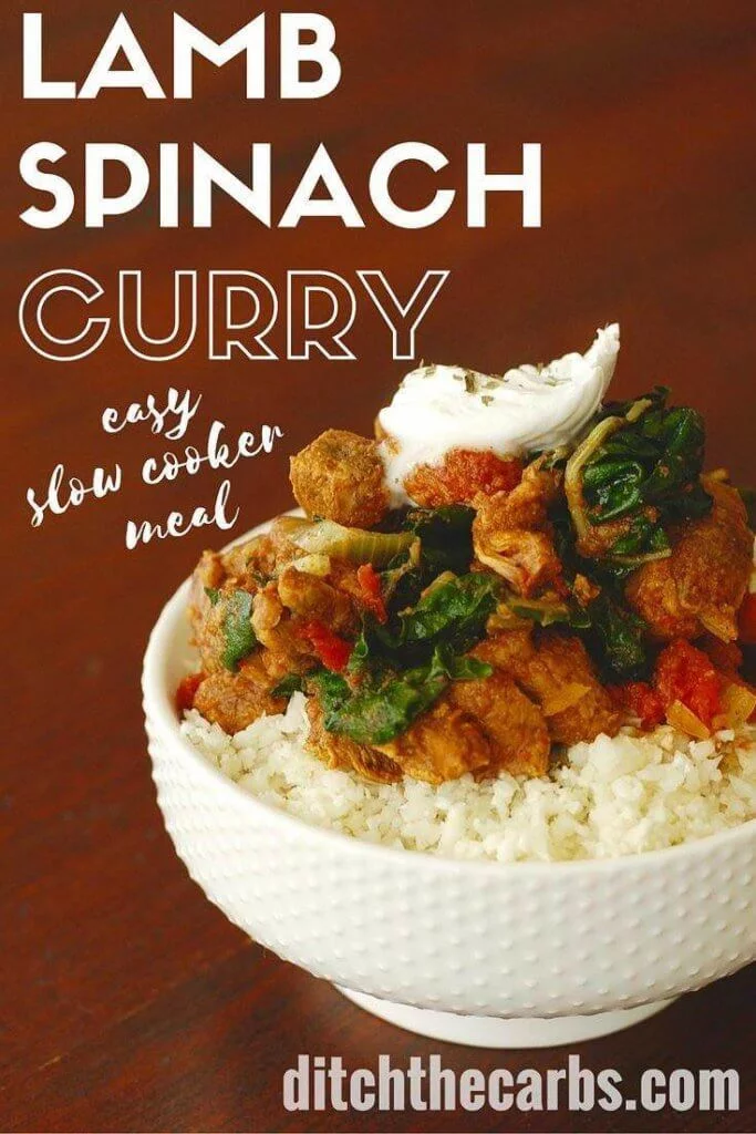 Lamb and Spinach Curry
