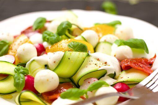 Zucchini Pasta Salad Zucchini Pasta Salad