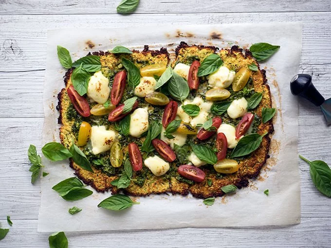 Zucchini Pizza Base