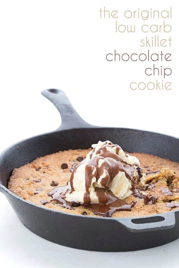 Skillet Chocolate Chip Cookie Dessert