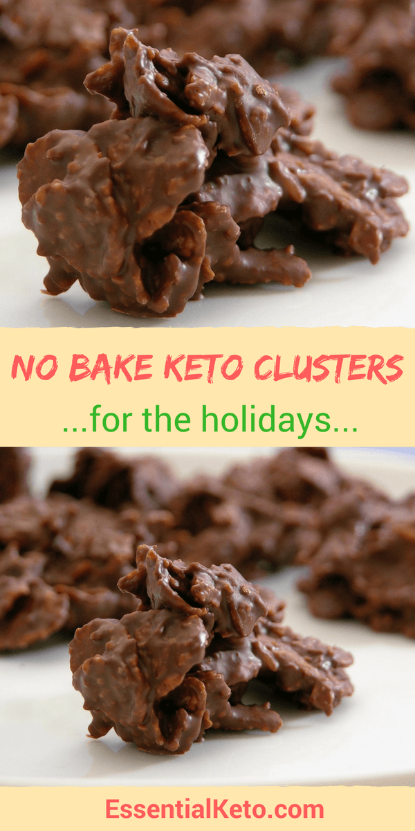Keto No Bake Almond and Coconut Clusters