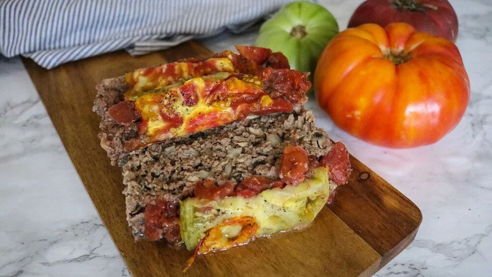 Dairy Free Paleo Meatloaf with Almond Flour