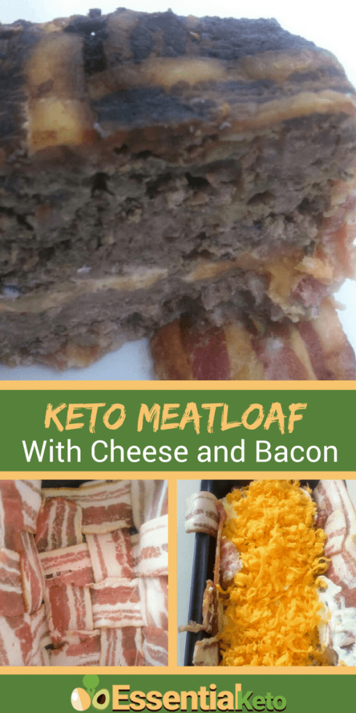 Keto Meatloaf with Bacon 