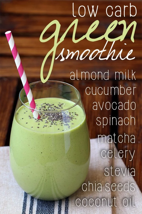 Low Carb Smoothie with Almond Milk