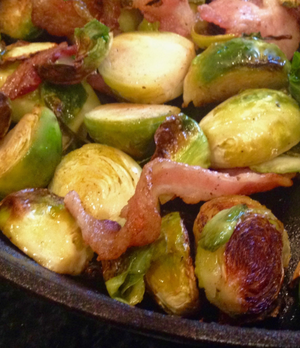 Bacon Crunch Brussels Sprouts