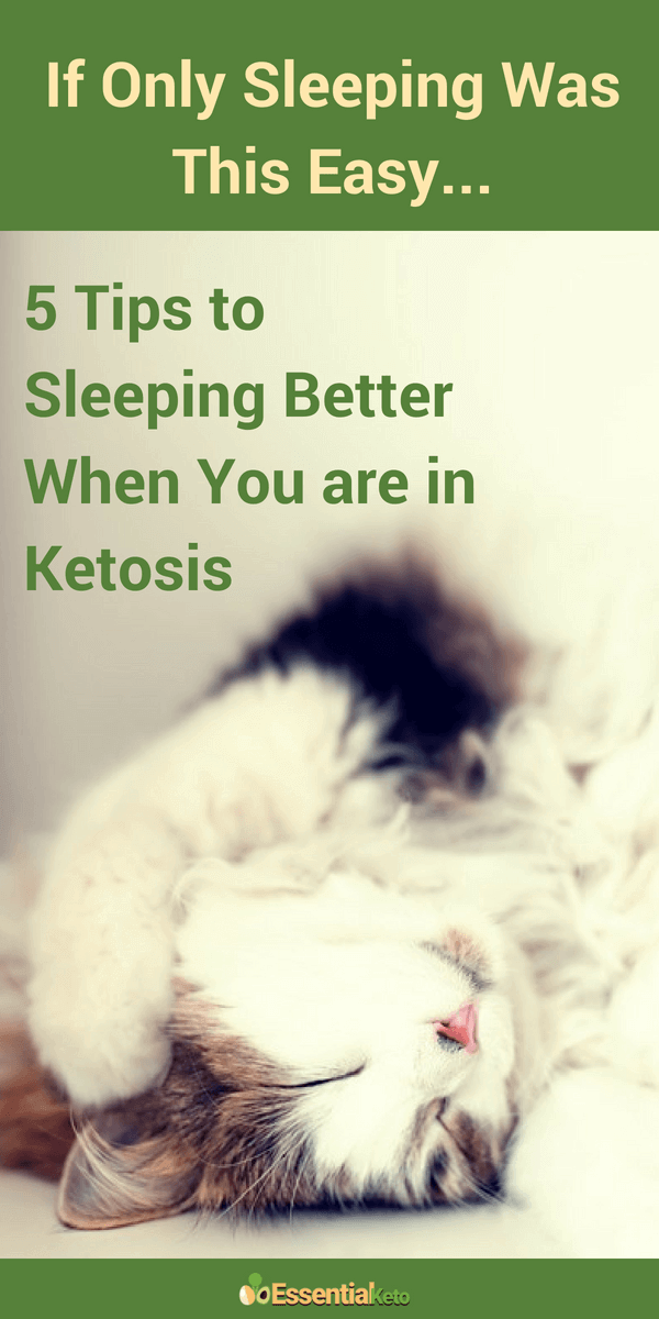 5 Tips to sleep better in ketosis