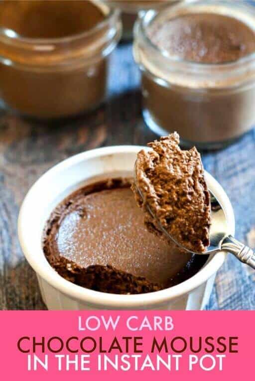 Low carb chocolate Mousse