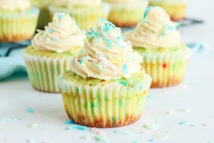 Confetti Cupcakes