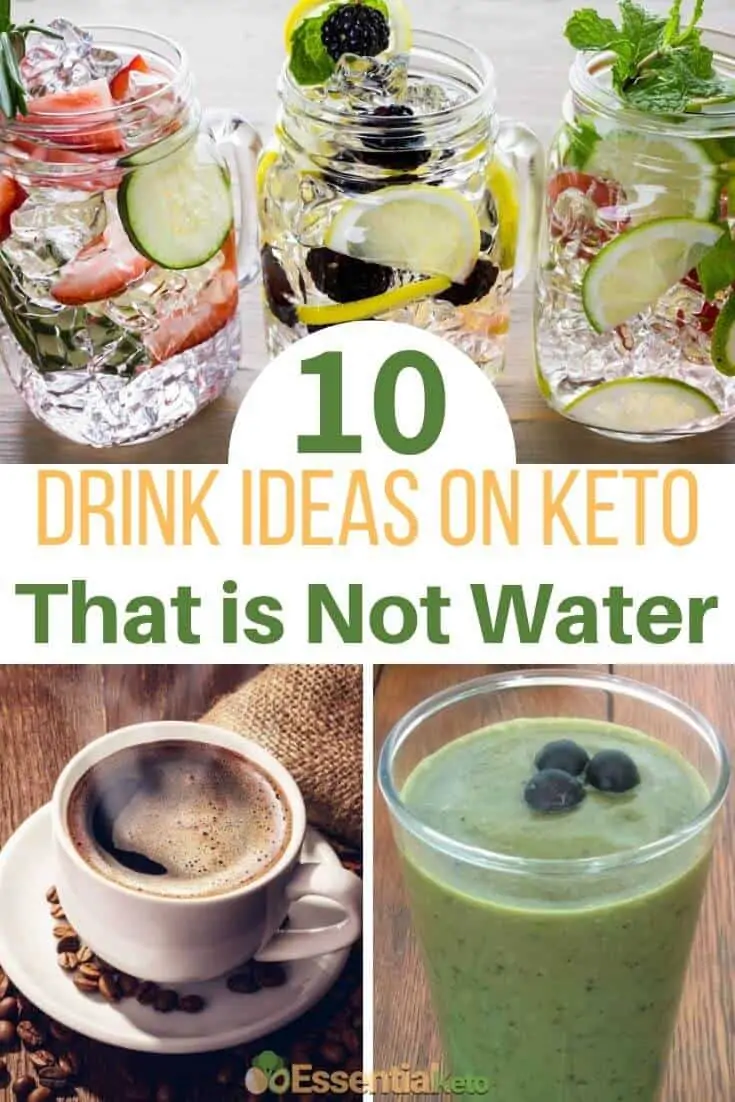 10 Drink ideas on Keto that is not water