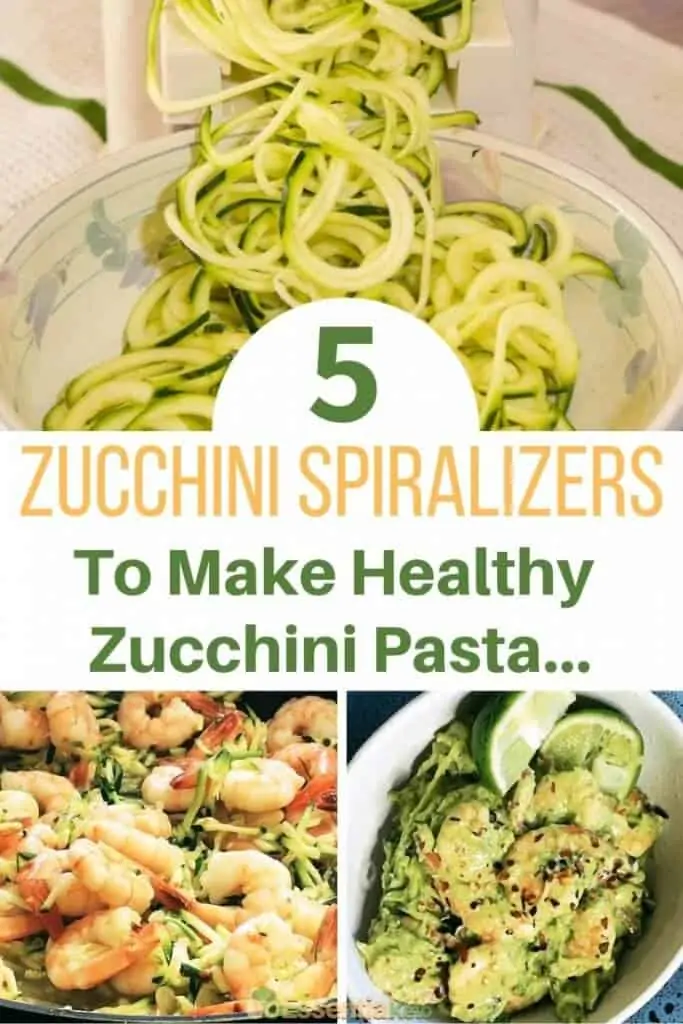 5 Best Spiralizers to make Zucchini Pasta