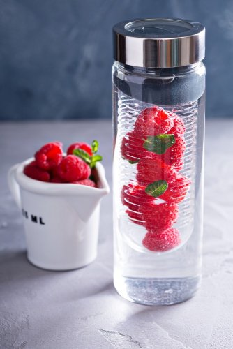 Fruit Infused Water on the Go