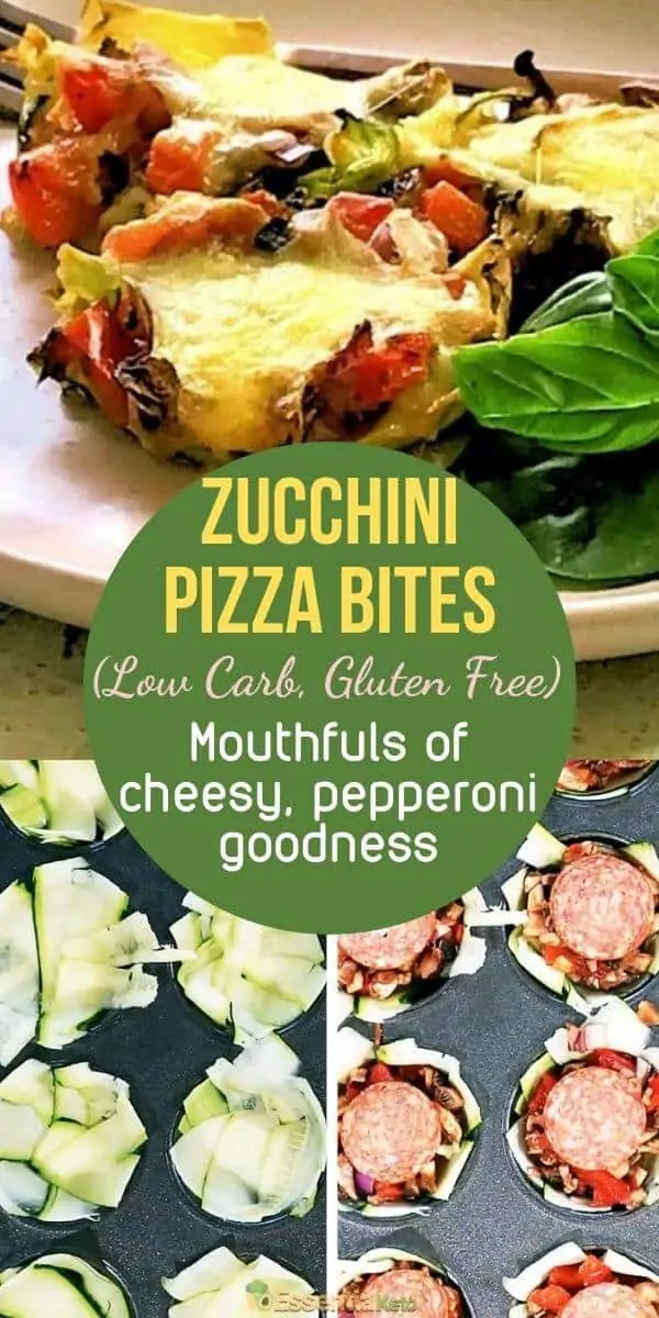 Zucchini Pizza Bites [Low Carb and Gluten Free]