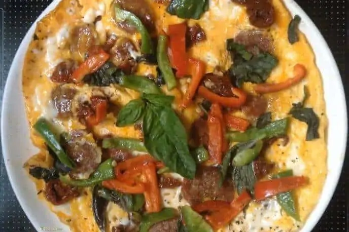 Pepperoni Pizza Frittata Recipe