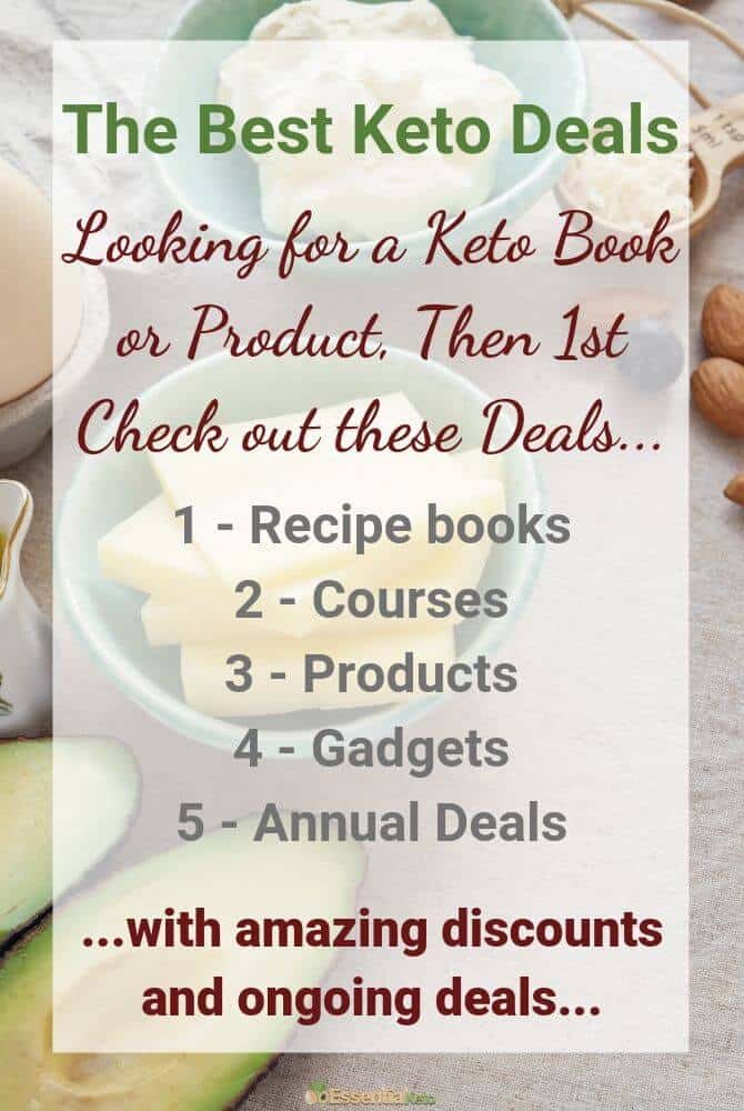 The Best Keto Deals The best online deals for low carb