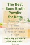 The Best Bone Broth Powder for Keto