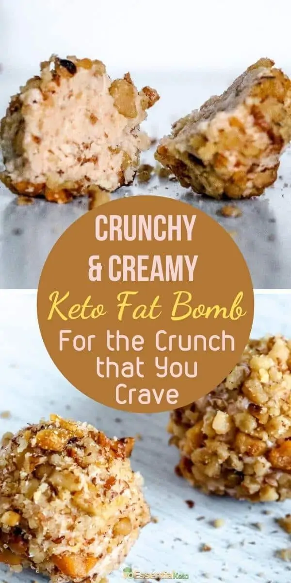 Crunchy and Creamy Keto Fat Bomb Crunchy and Creamy Keto Fat Bomb