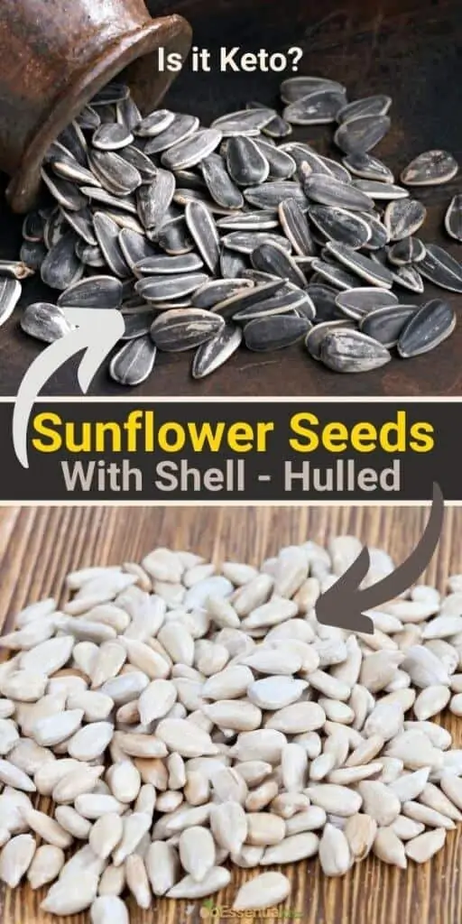 Is it keto? Sunflower Seeds vs Hulled Kernels