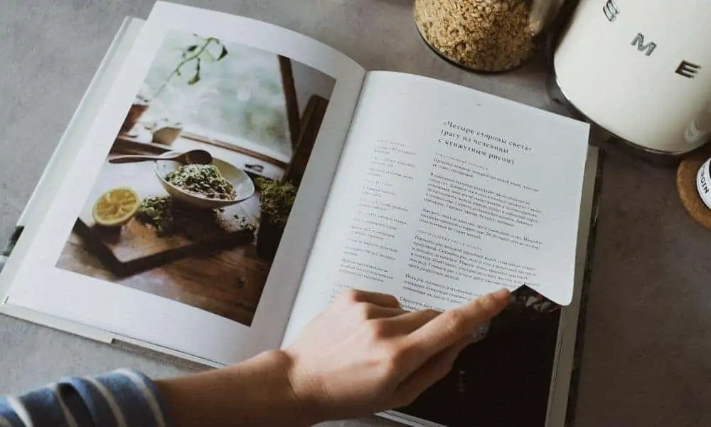 Open cookbook